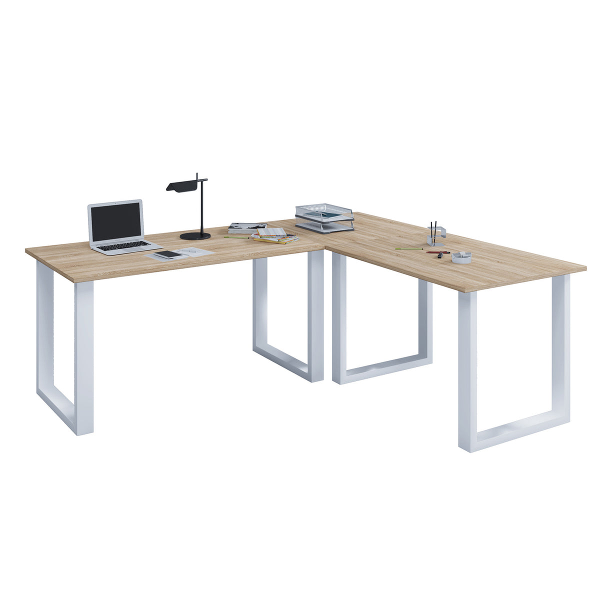 Se Lona U-feet hjørneskrivebord - natur træ og hvid metal (160x130x50) ❤ Kæmpe udvalg i VCM Nordic - Køb online på udsalg og tilbud lige nu ❤ Lav fragtpris og hurtig levering - Varenummer: Boboonline-55421 og barcode / Ean: 4051814397462 på lager - Udsalg på Møbler,Borde,Kontorborde,Hjørneskriveborde,
Kontor,
Borde,
Kontorborde,
Skriveborde til hjemmekontor, Få op til 69% i rabat - Over 2.739 brands på stort udsalg