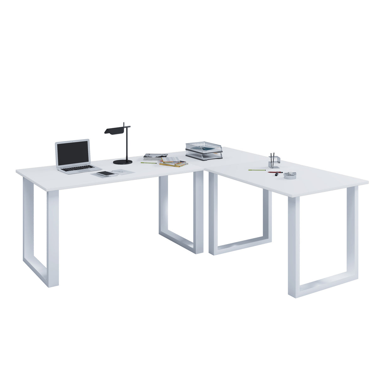 Se Lona U-feet hjørneskrivebord - hvid træ og metal (160x160x50) ❤ Kæmpe udvalg i VCM Nordic - Køb online på udsalg og tilbud lige nu ❤ Hurtig levering til lave fragtpriser - Varenummer: Boboonline-55424 og barcode / Ean: 4051814397493 på lager - Udsalg på Møbler,Borde,Kontorborde,Hjørneskriveborde,
Kontor,
Borde,
Kontorborde,
Skriveborde til hjemmekontor, Store besparelser – op til 77% - Spar stort på mere end 2.739 brands