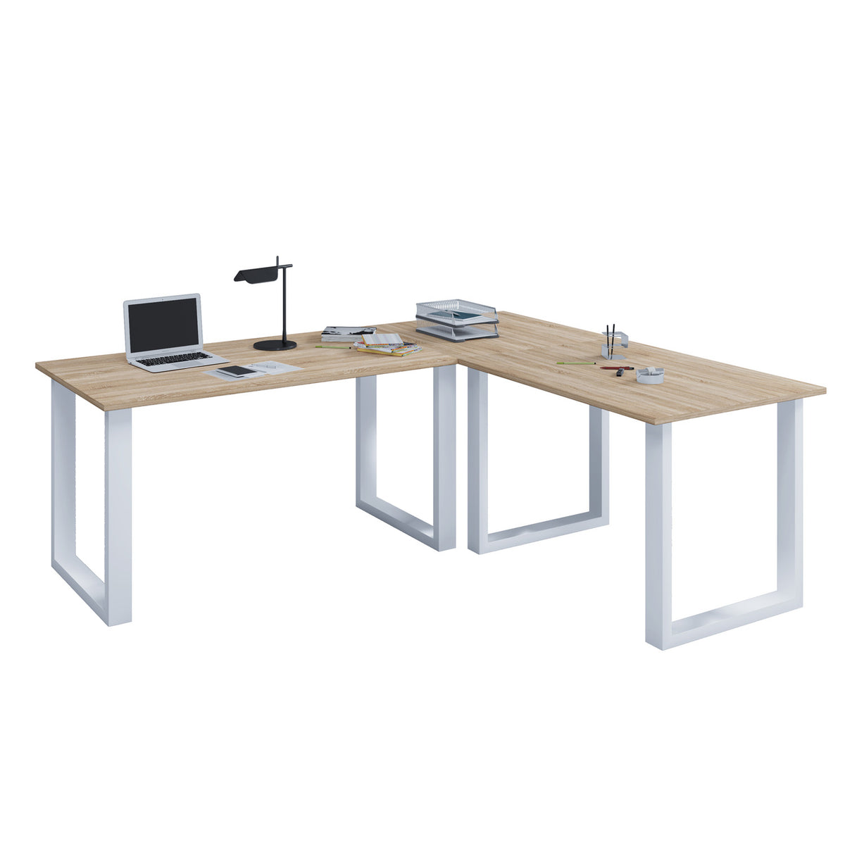 Se Lona U-feet hjørneskrivebord - natur træ og hvid metal (220x160x80) ❤ Kæmpe udvalg i VCM Nordic - Køb online på udsalg og tilbud lige nu ❤ Hurtig levering til lave fragtpriser - Varenummer: Boboonline-55453 og barcode / Ean: 4051814397868 på lager - Udsalg på Møbler,Borde,Kontorborde,Hjørneskriveborde,
Kontor,
Borde,
Kontorborde,
Skriveborde til hjemmekontor, Op til 61% rabat - Over 1.329 brands på online udsalg