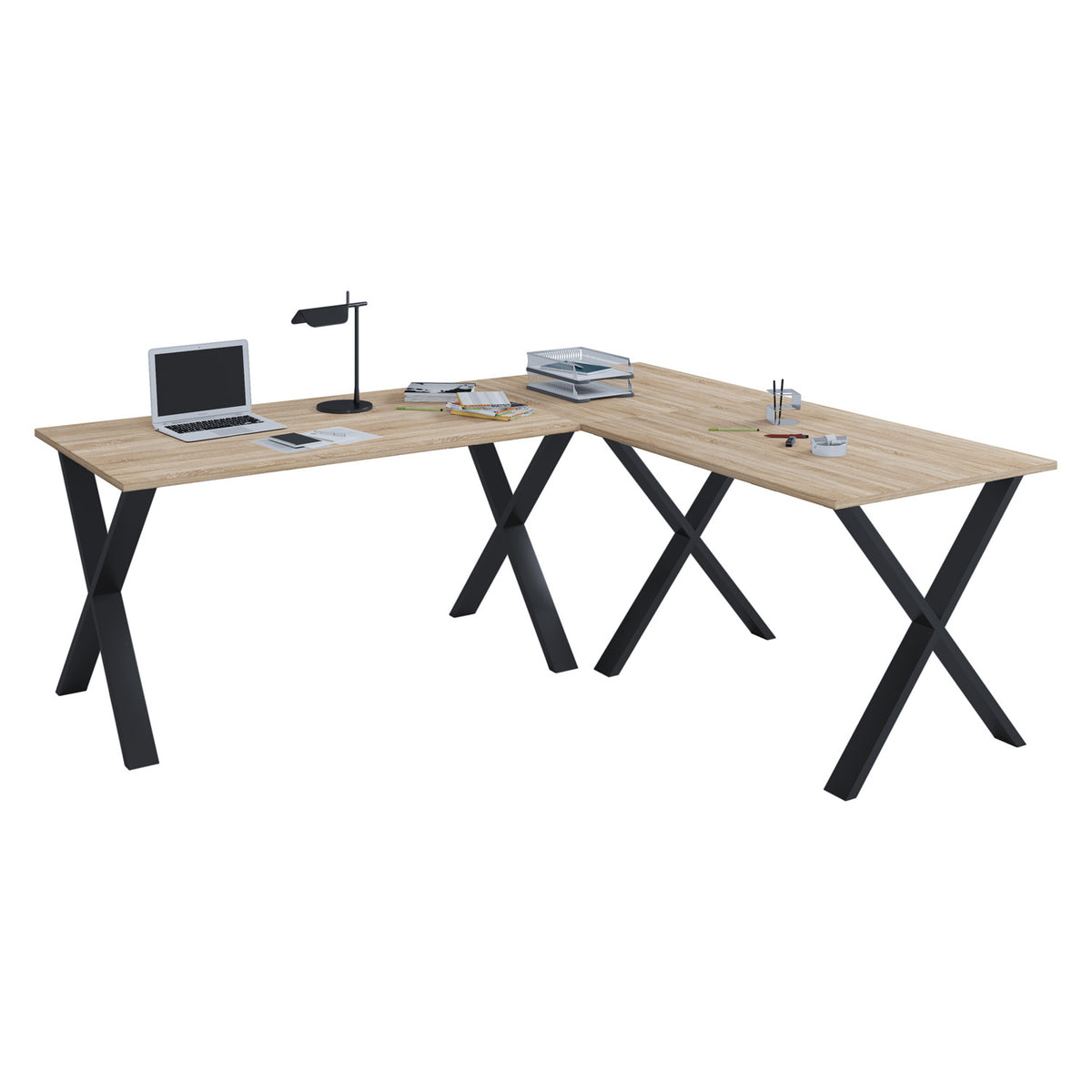 Se Lona X-feet hjørneskrivebord - natur træ og sort metal (160x160x50) ❤ Kæmpe udvalg i VCM Nordic - Køb online på udsalg og tilbud lige nu ❤ Meget billig fragt og hurtig levering - Varenummer: Boboonline-55521 og barcode / Ean: 4051814398735 på lager - Udsalg på Møbler,Borde,Kontorborde,Hjørneskriveborde,
Kontor,
Borde,
Kontorborde,
Skriveborde til hjemmekontor, Spar helt op til 79% - Over 739 kendte brands på udsalg