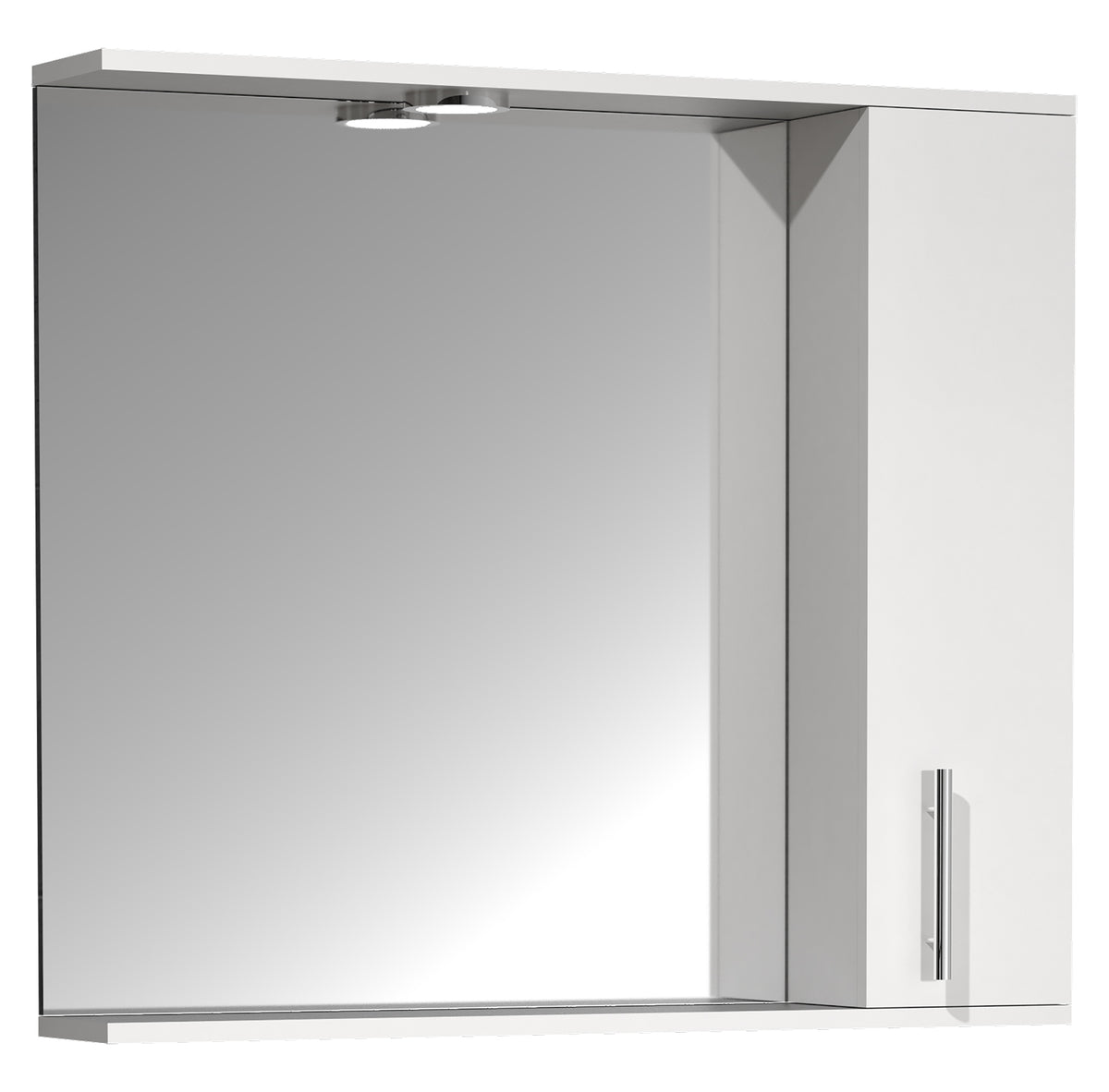 Se VCM NORDIC Lisalo XL badeværelse spejlskab, m. lys, 1 låge, 2 hylder - spejlglas og hvid træ (75cm) ❤ Kæmpe udvalg i VCM Nordic - Køb online på udsalg og tilbud lige nu ❤ Lav fragtpris og hurtig levering - Varenummer: Boboonline-101912 og barcode / Ean: 4051814423772 på lager - Udsalg på Møbler,Skabe,Badeværelsesskabe,
Skabe,
Møbler,
Vægskabe,
Badeværelse,
Skabe til badev Få op til 67% i rabat - Find over 1.798 brands på udsalg