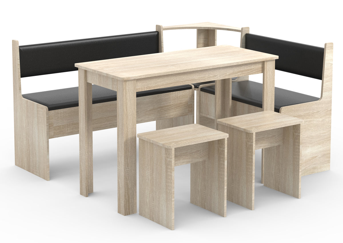 Se VCM NORDIC Esal Maxi hjørnebænksæt, m. 1 bord, 2 bænke, 2 taburetter - natur træ ❤ Kæmpe udvalg i VCM Nordic - Køb online på udsalg og tilbud lige nu ❤ Hurtig levering til lave fragtpriser - Varenummer: Boboonline-102066 og barcode / Ean: 4051814424366 på lager - Udsalg på Møbler,Møbelsæt,Spisebordssæt,
Møbler,
Møbelsæt,
Spisestue Få op til 67% i rabat - Over 2.739 brands på stort udsalg