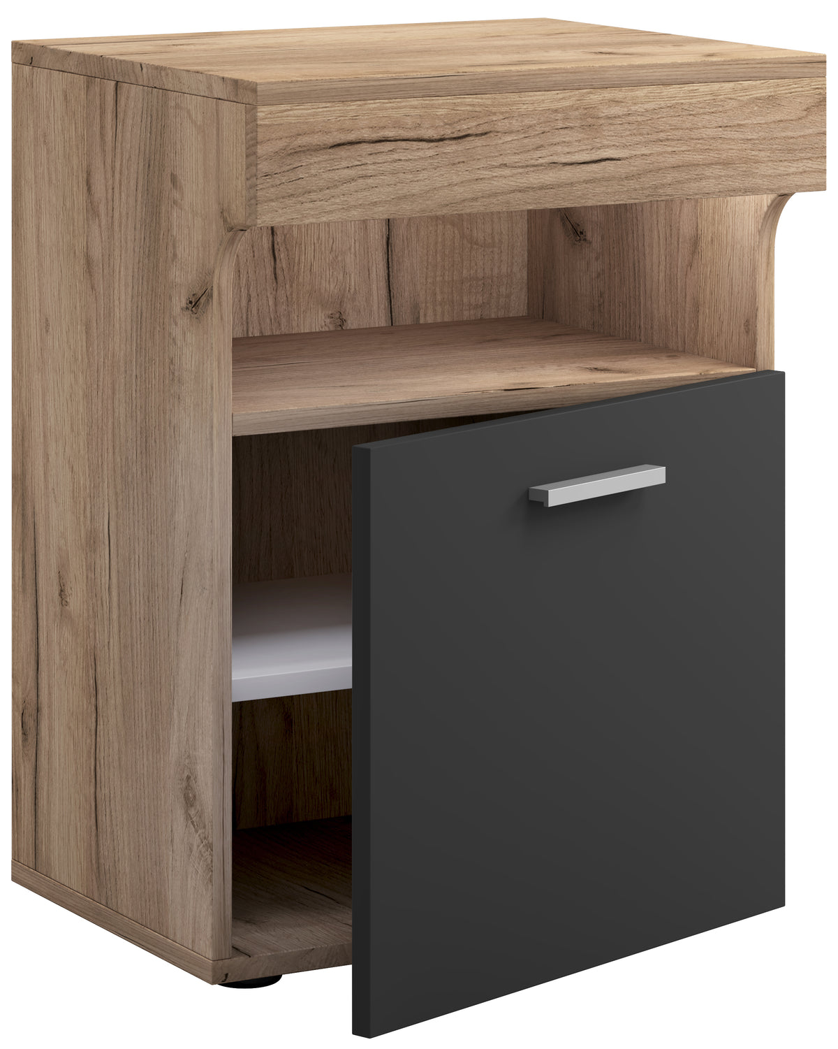 Se VCM NORDIC Slepal M sengebord, m. 1 låge, 1 rum, 1 hylde - hvid, natur, antracitgrå træ (45x39) ❤ Kæmpe udvalg i VCM Nordic - Køb online på udsalg og tilbud lige nu ❤ Billig fragt og hurtig levering - Varenummer: Boboonline-102167 og barcode / Ean: 4051814427244 på lager - Udsalg på Møbler,Borde,Sengeborde,
Borde,
Møbler,
Soveværelse,
Sengeborde Spar stort – op til 71% - Over 2.739 brands med kæmpe udsalg