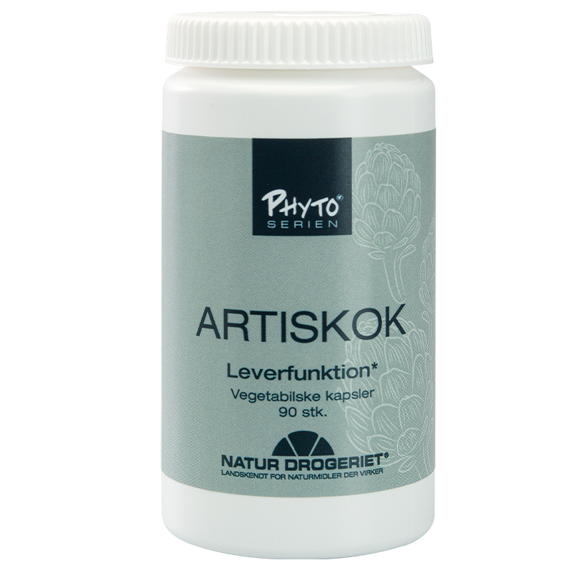 Pakke med Natur Drogeriet Artiskok kosttilskud, 90 kapsler