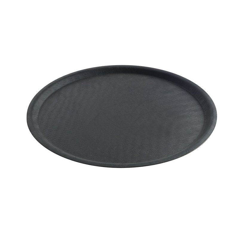 Rund Hendi serveringsbakke i FRP med non-slip gummibelægning, 400 x 22 mm