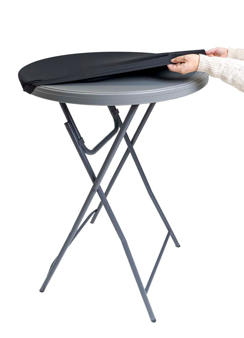 Zown Stretch Top f. ståbord - Sort
