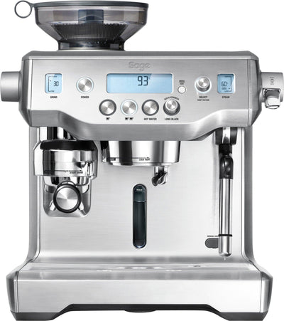 Se SAGE The Oracle Espressomaskine Str H: 45,50 x B: 37,50 x D: 37 cm - Kaffemaskiner Stål ❤ Stort online udvalg i SAGE ❤ Meget billig fragt og hurtig levering: 1 - 2 hverdage - Varenummer: MGS-S00324704 og barcode / Ean: 9312432029803 på lager - Udsalg på Bolig - Køkkenudstyr - Kaffe & te - Kaffemaskiner Spar op til 55% - Over 1354 design mærker på udsalg