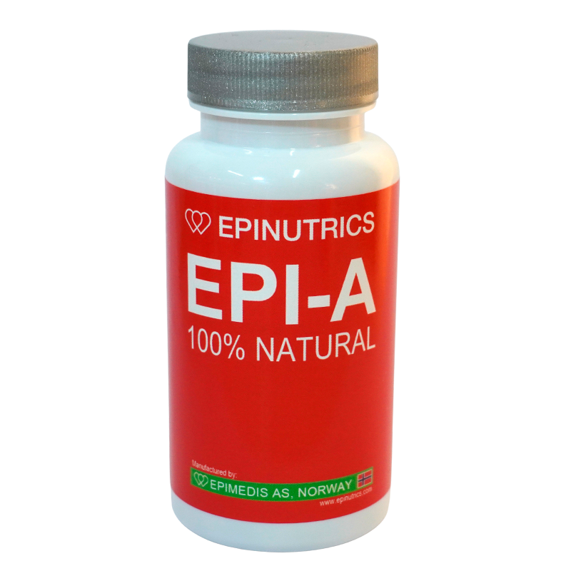 Epinutrics Epi-A kosttilskud i pakke med 60 vegetabilske kapsler