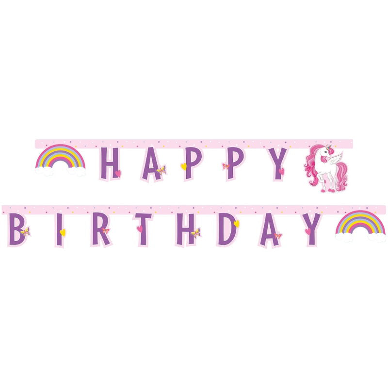 Se Happy Birthday Enhjørning Banner ✔ Kæmpe udvalg i Godan - Køb online på udsalg og tilbud lige nu ✔ Meget billig fragt og hurtig levering - Varenummer: Barlife-774219 og 5201184937648 på lager - Udsalg på Fest - Tema Fest - Fødselsdag Op til 61% rabat - Mere end 1.329 populære mærker på udsalg