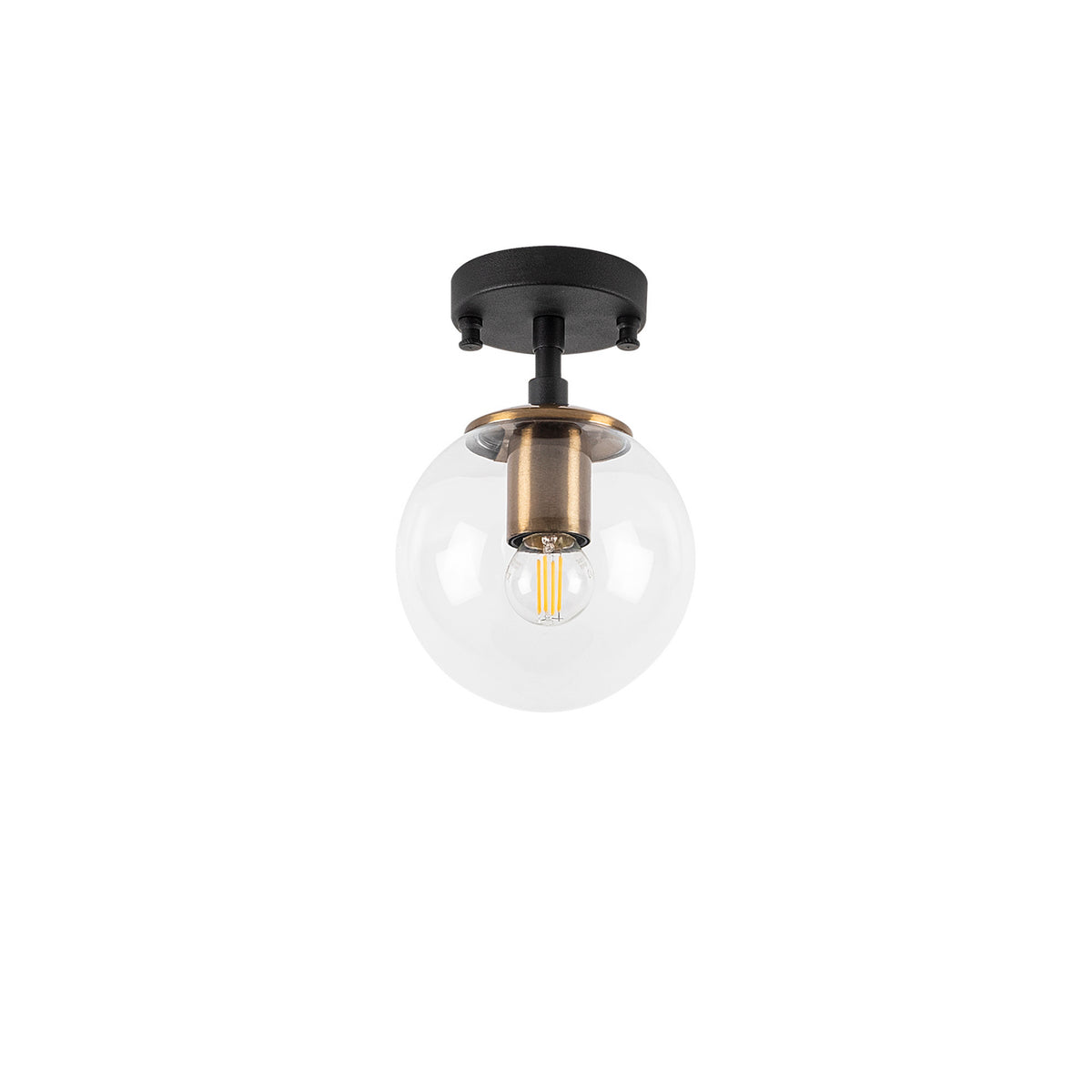Se LUMI Atmaca loftlampe - glas og sort metal ❤ Kæmpe udvalg i LUMI - Køb online på udsalg og tilbud lige nu ❤ Meget billig fragt og hurtig levering: 1 - 2 hverdage - Varenummer: Boboonline-115274 og barcode / Ean: 8683342264136 på lager - Udsalg på Interiør,Belysning,Lamper,Loftlamper Spar op til 51% - Over 785 kendte brands på udsalg