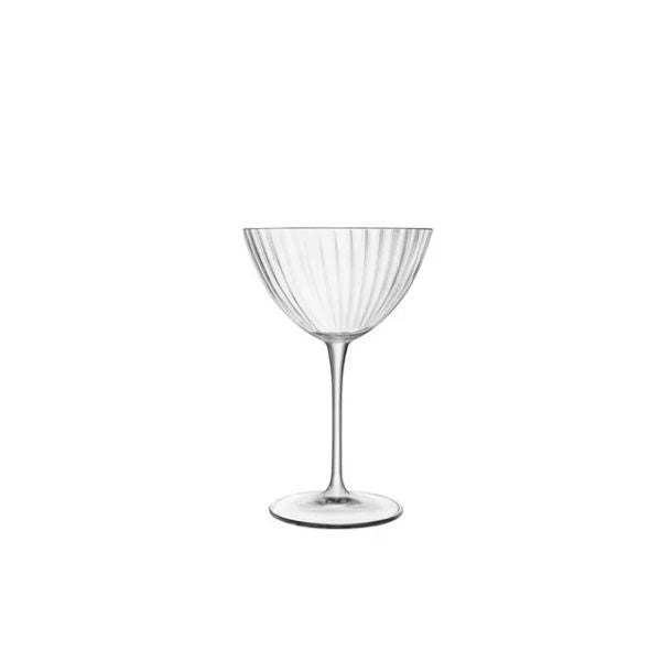 Optica martiniglas på 22 cl i klart glas fra Luigi Bormioli