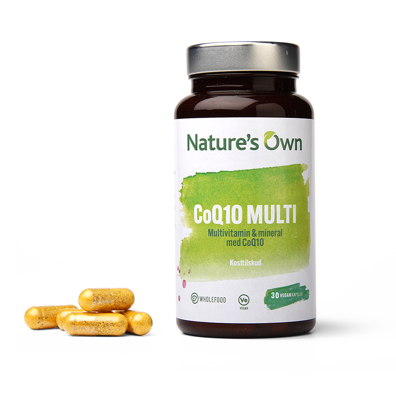 Natures Own CoQ10 Multi kosttilskud i pakning med 30 kapsler