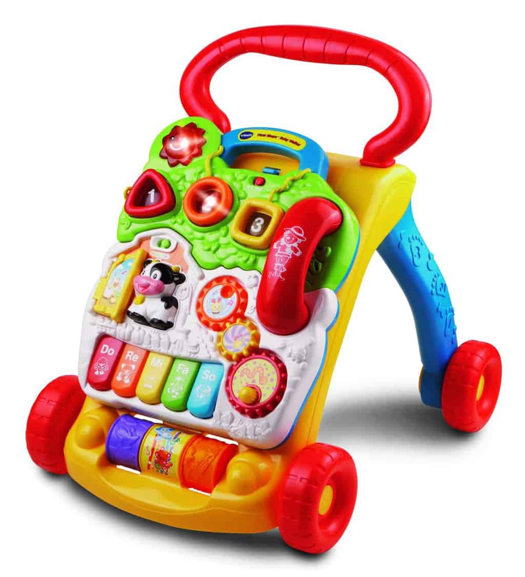 VTech Baby Barnets Første Gåvogn som aktivitetslegetøj