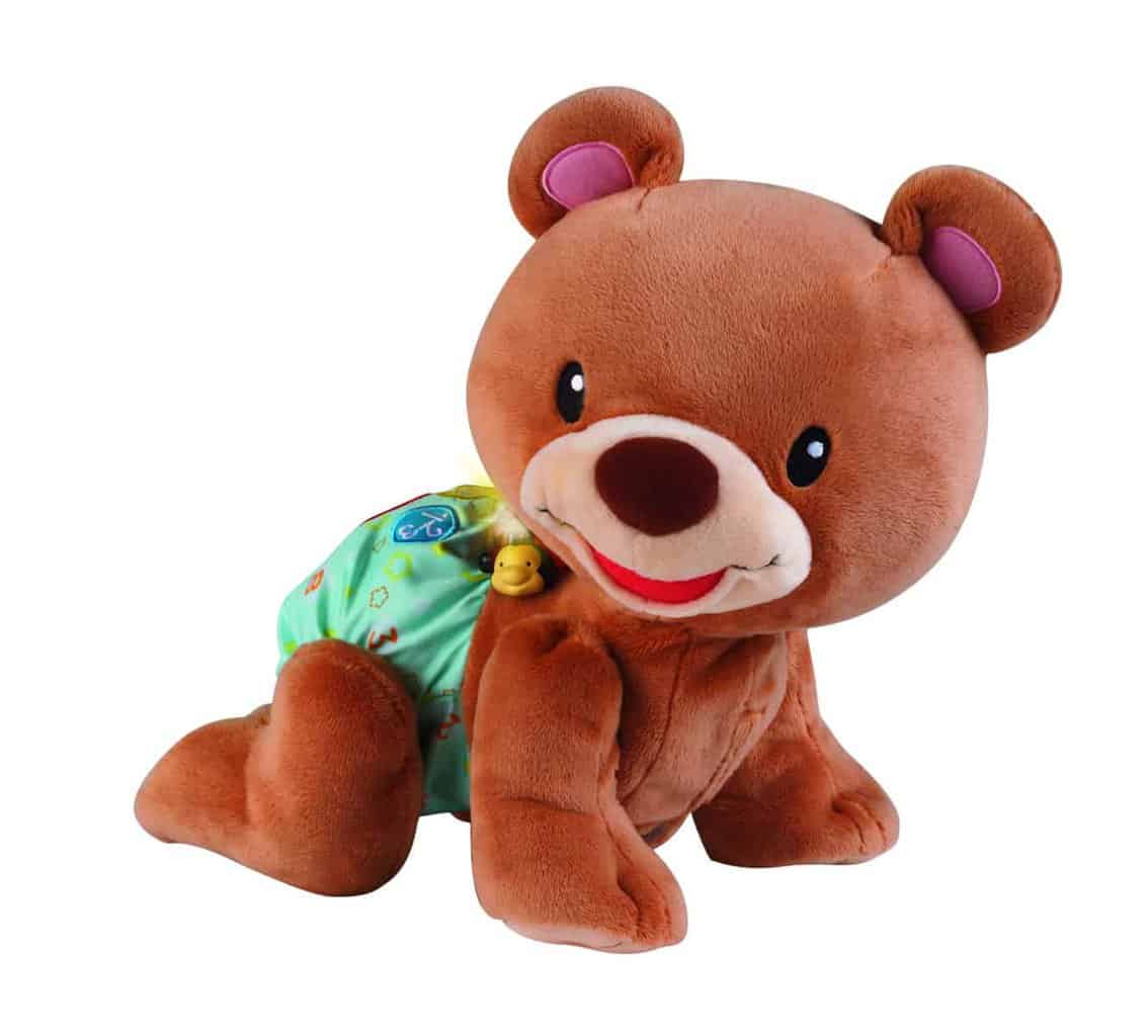 Vtech Baby kravlebamse, interaktiv bamse til børn fra 9 måneder