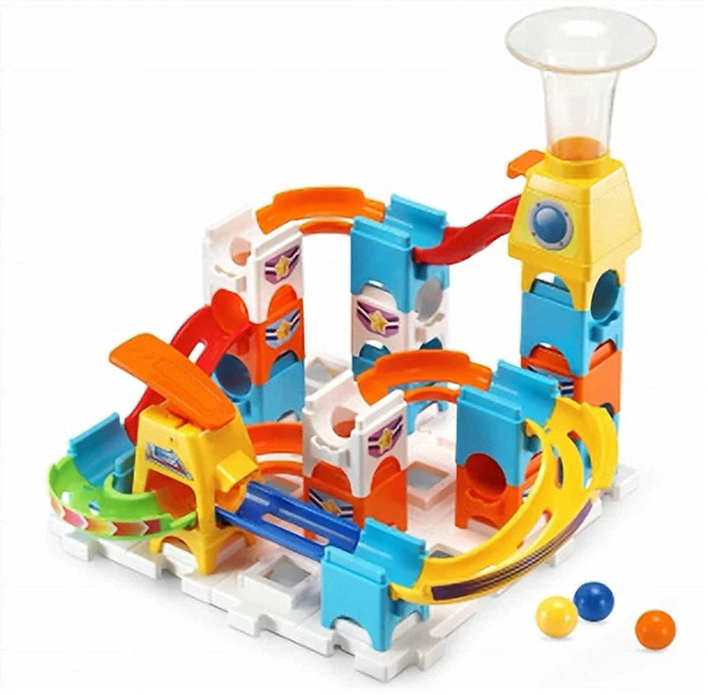 Vtech Marble Rush opdagelsessæt XS 100 med affyrer, baner og baser