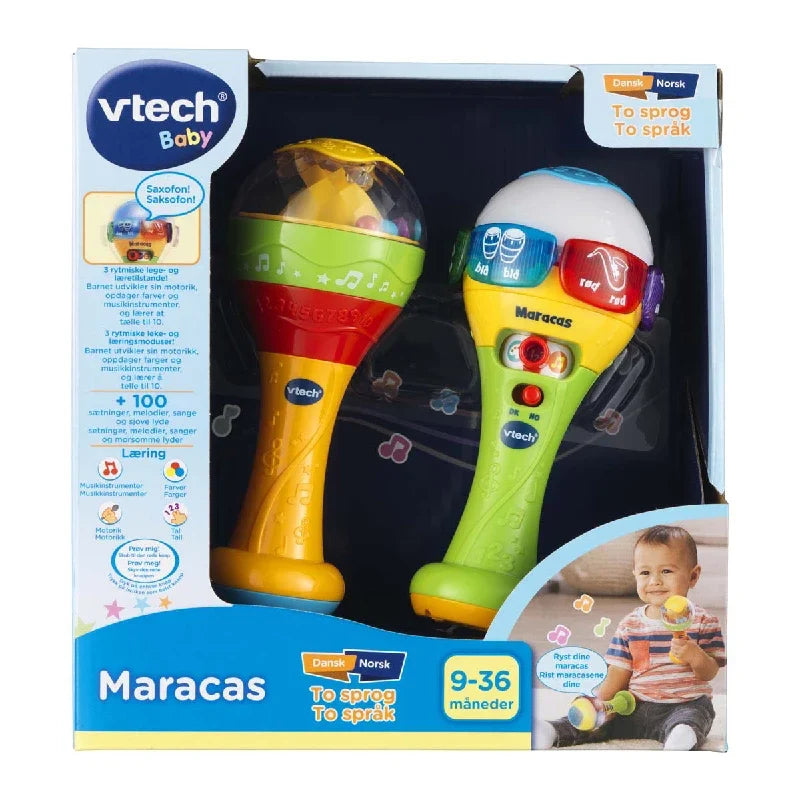 V-Tech Baby Maracas til musikalsk leg for babyer