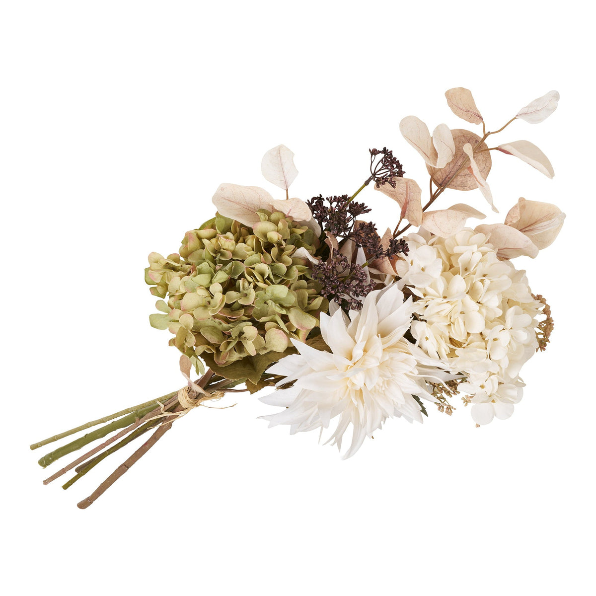 Hortensia buket med kunstige blomster i mix fra House Nordic