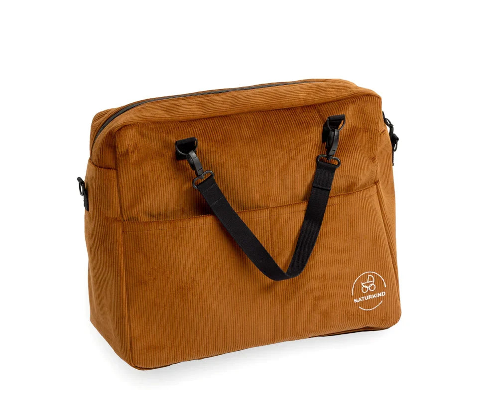 Naturkind pusletaske i farven cognac