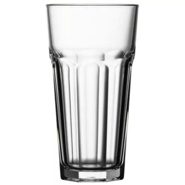 Pasabahce Casablanca drikkeglas på 48 cl i klart glas med facetter