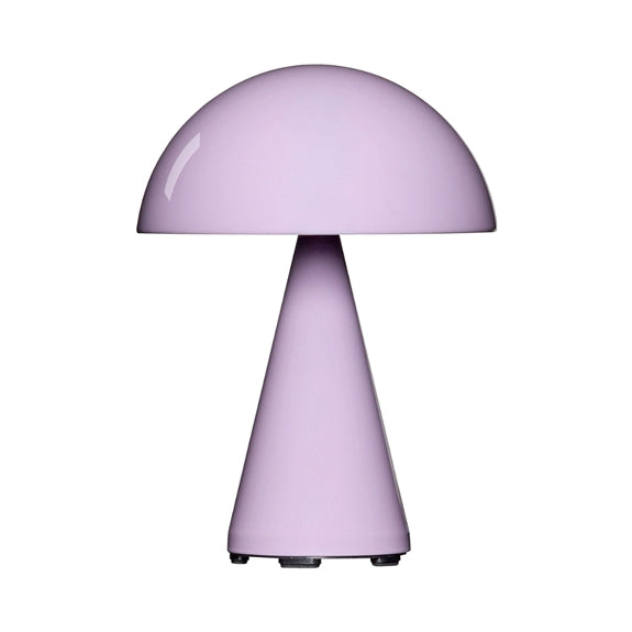 Hübsch Mush transportabel bordlampe i lys pink