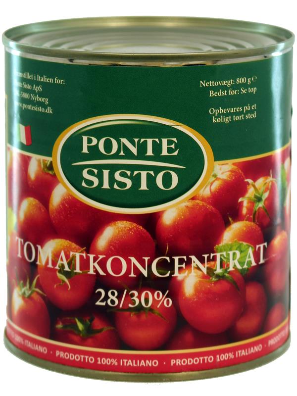 Se Tomatkoncentrat 28/30 Ds 800g ✔ Kæmpe udvalg i Ponte Sistoisto - Køb online på udsalg og tilbud lige nu ✔ Meget billig fragt og hurtig levering - Varenummer: Barlife-725109 og 5707007967934 på lager - Udsalg på Höstrea Store besparelser – op til 71% - Store besparelser på over 2.281 mærker