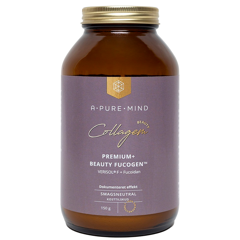 Pakning med A Pure Mind Premium+ Beauty FucoGen kollagenkosttilskud