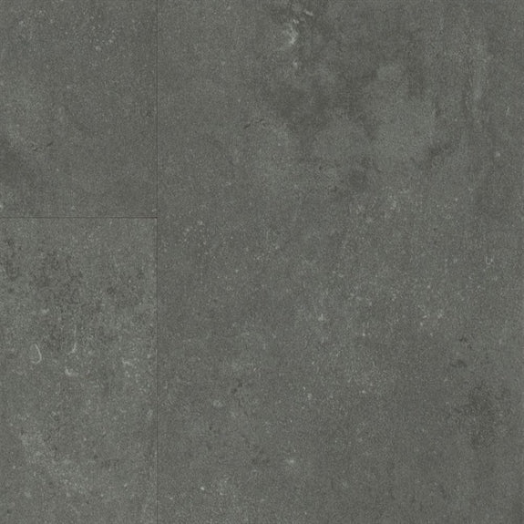 Vinylflise Planum Silence 55 fra Ege Carpets i farven Mørk Concrete