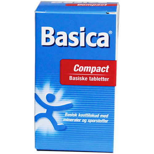BioVita Basica Compact mineralkompleks med mineraler og sporstoffer, 120 tabletter