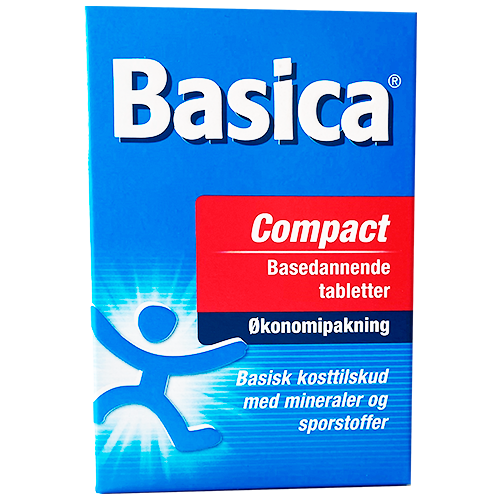 Pakning med BioVita Basica Compact mineralkompleks, 360 tabletter