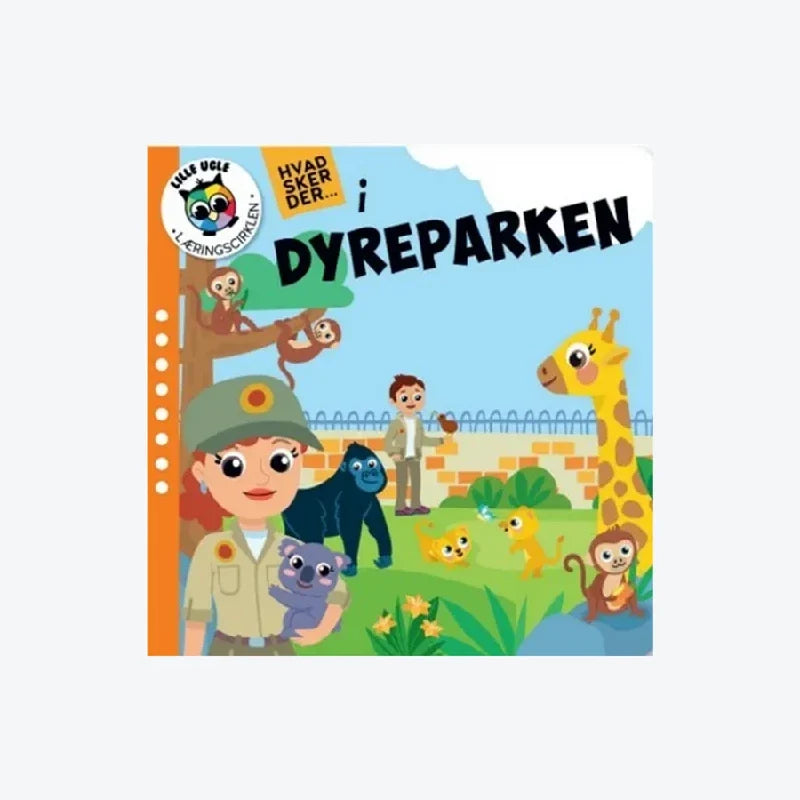 Papbogen Hvad sker der i dyreparken fra Globe med dyr fra dyreparken
