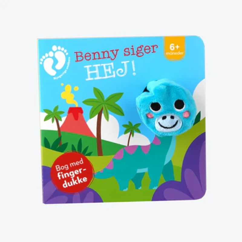 Børnebogen Benny Siger Hej fra Globe om dinosaurer til de mindste børn