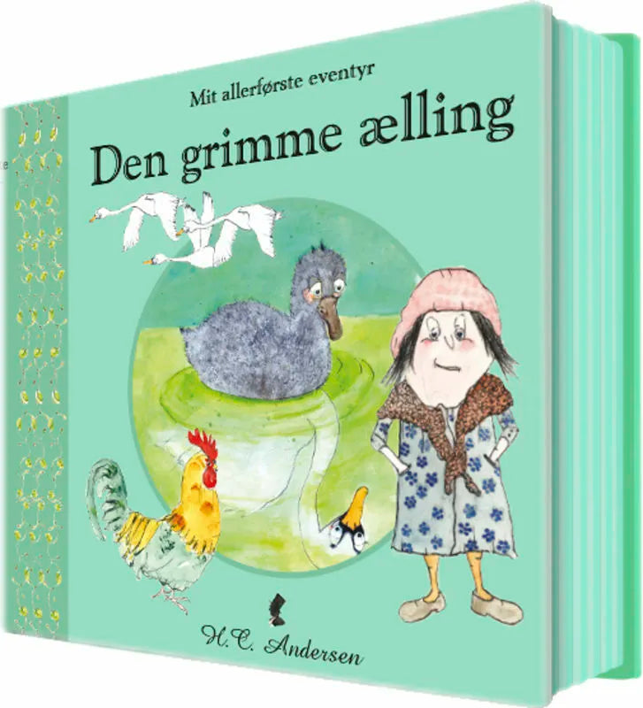 Pegebogen Den Grimme Ælling fra serien Mit allerførste eventyr fra Globe