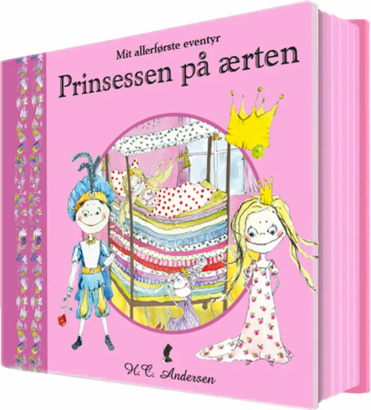 Pegebogen Prinsessen på Ærten fra Globes serie Mit allerførste eventyr