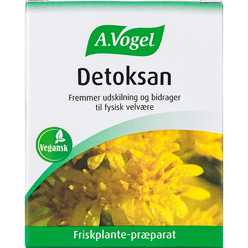 A. Vogel Detoksan kosttilskud med ekstrakt af gyldenris og birkeblade, 60 tabletter
