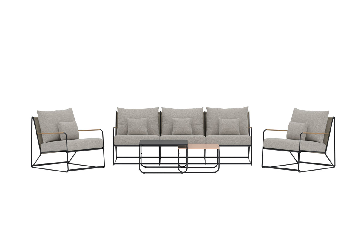 Se VENTURE HOME Palazzo havesofasæt, m. 2 borde, 1 sofa, 2 stole og beige hynder - sort stål ❤ Kæmpe udvalg i Venture Design - Køb online på udsalg og tilbud lige nu ❤ Billig fragt og hurtig levering - Varenummer: Boboonline-126677 og barcode / Ean: 7340220868459 på lager - Udsalg på Udendørs møbler,
Udendørs loungemøbler,
Terrasse og have,
Udendørs loungemøbler,
Alle udendørs møbler Få op til 67% i rabat - Shop udsalg fra mere end 1.798 mærker