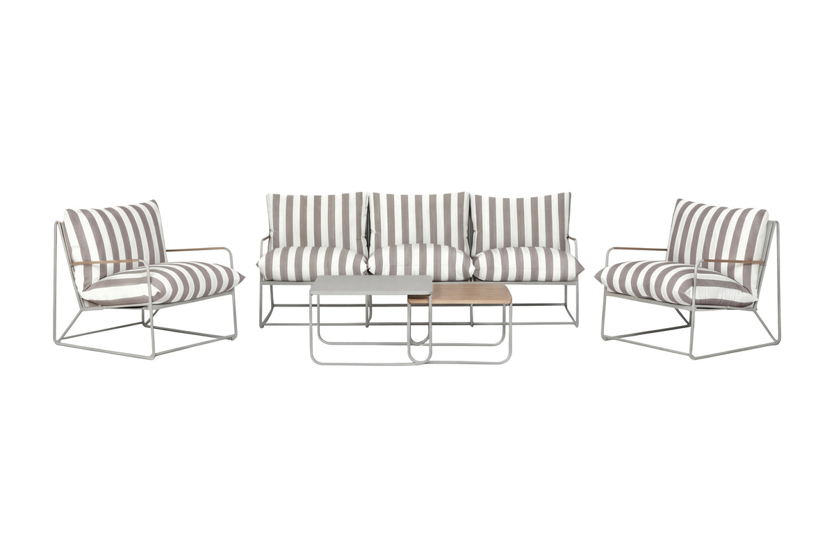 Se VENTURE HOME Palazzo havesofasæt, m. 1 bord, 1 sofa, 2 stole og beige/hvid stribet hynder - beige stål ❤ Kæmpe udvalg i Venture Design - Køb online på udsalg og tilbud lige nu ❤ Hurtig levering til lave fragtpriser - Varenummer: Boboonline-126667 og barcode / Ean: 7340220868534 på lager - Udsalg på Udendørs møbler,
Udendørs loungemøbler,
Terrasse og have,
Alle udendørs møbler Store besparelser – op til 77% - Shop over 2.281 kendte brands på udsalg
