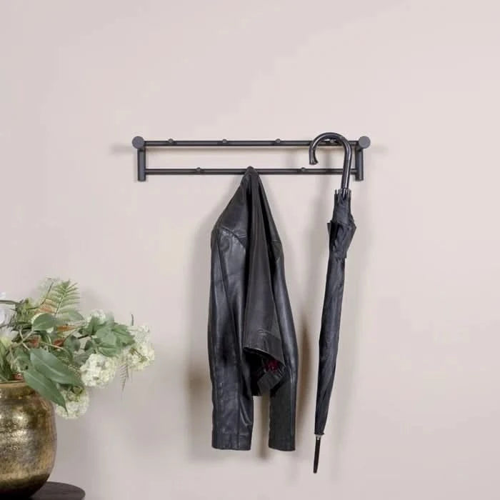 Se billigt tilbud på Jackson knagerække i sort metal (67 cm). Spar op til 52% på udsalg. Hurtig levering (1-2 dage) & billig fragt.