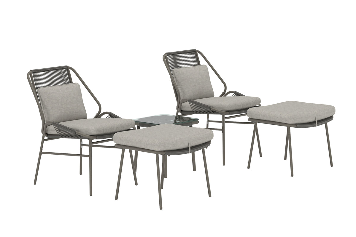 Se VENTURE HOME Zakynthos udendørs loungesæt, m. 1 bord, 2 stole, 2 skamler og beige hynder - glas og brun stål ❤ Kæmpe udvalg i Venture Design - Køb online på udsalg og tilbud lige nu ❤ Hurtig levering til lave fragtpriser - Varenummer: Boboonline-126704 og barcode / Ean: 7340220868855 på lager - Udsalg på Udendørs møbler,
Udendørs loungemøbler,
Terrasse og have,
Udendørs loungemøbler,
Udendørs loungesæt, Spar helt op til 79% - Stort udsalg på over 739 brands