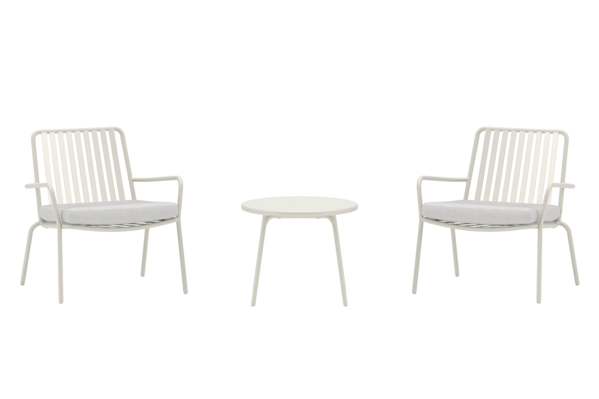 Se VENTURE HOME Mykonos udendørs loungesæt, m. 1 bord, 2 stole og beige hynder - beige stål ❤ Kæmpe udvalg i Venture Design - Køb online på udsalg og tilbud lige nu ❤ Billig fragt • Hurtig levering - Varenummer: Boboonline-126705 og barcode / Ean: 7340220869012 på lager - Udsalg på Udendørs møbler,
Udendørs loungemøbler,
Terrasse og have,
Udendørs loungemøbler,
Udendørs loungesæt, Op til 57% rabat - Kendte mærker på udsalg – over 1.329 brands