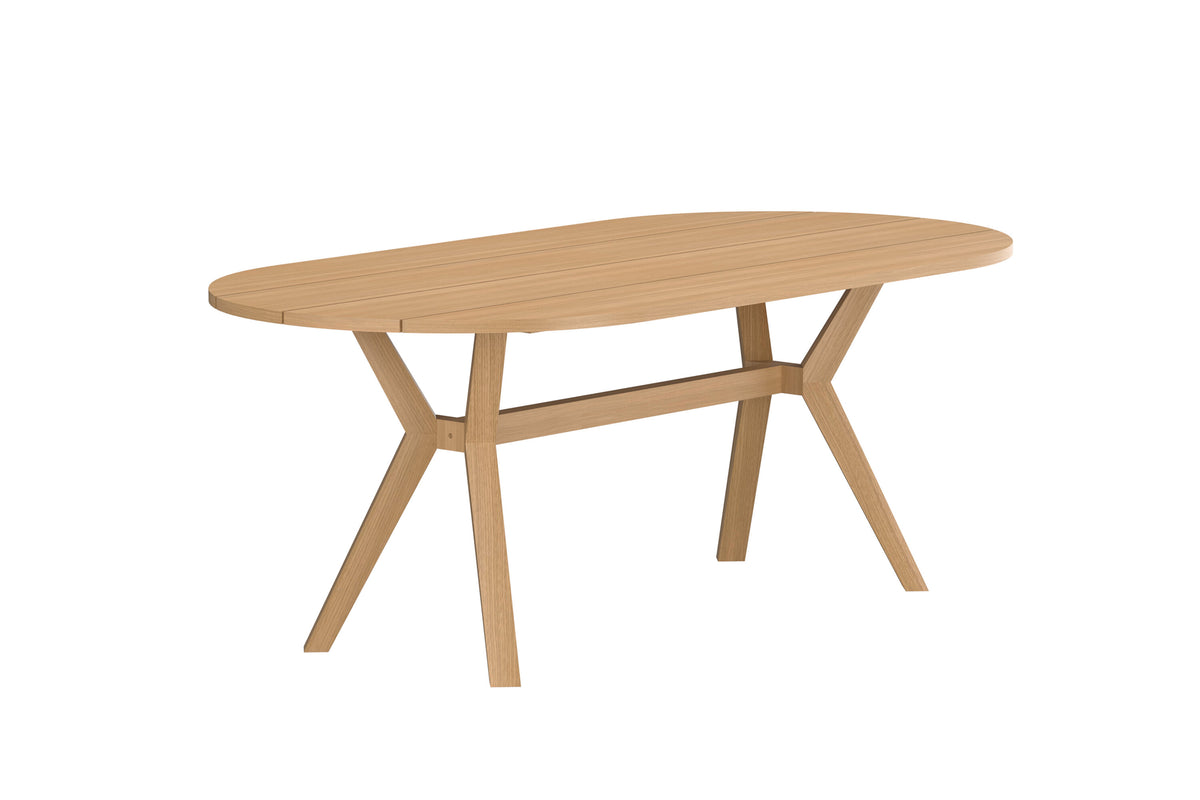 Se VENTURE HOME Kenya havebord, oval - natur teaktræ (200x100) ❤ Kæmpe udvalg i Venture Design - Køb online på udsalg og tilbud lige nu ❤ Billig fragt og hurtig levering - Varenummer: Boboonline-126708 og barcode / Ean: 7340220869173 på lager - Udsalg på Udendørs møbler,
Træhaveborde,
Terrasse og have,
Alle udendørs møbler,
Teaktræsmøbler, Spar stort – op til 71% - Over 2.739 kendte brands på stort udsalg