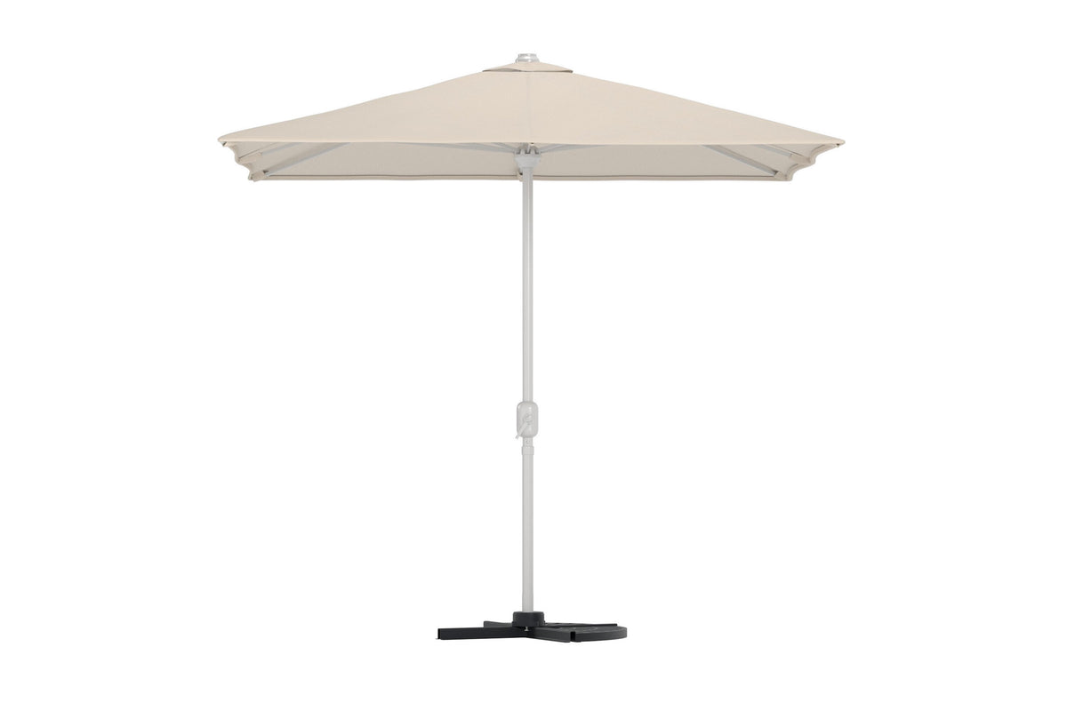 Se VENTURE HOME Leeds parasol, uden parasolfod - beige polyester og sølv stål (293x293) ❤ Kæmpe udvalg i Venture Design - Køb online på udsalg og tilbud lige nu ❤ Hurtig levering til lave fragtpriser - Varenummer: Boboonline-126719 og barcode / Ean: 7340220869975 på lager - Udsalg på Udendørs møbler,
Terrasse og have,
Parasoller Store besparelser – op til 77% - 2.739+ brands til skarpe priser
