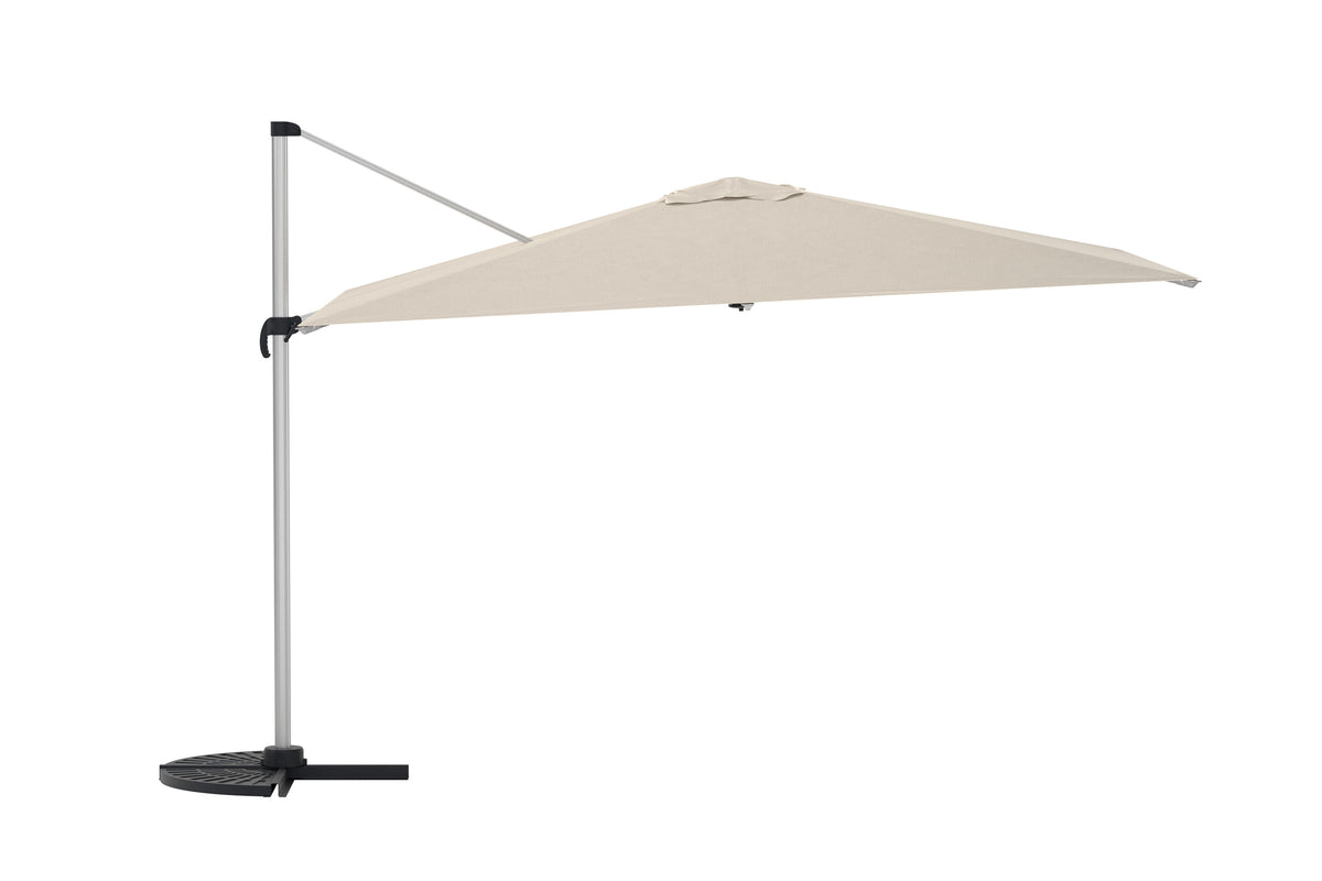 Se VENTURE HOME Ita parasol, m. vippefunktion, uden parasolfod - beige polyester og sølv aluminium ❤ Kæmpe udvalg i Venture Design - Køb online på udsalg og tilbud lige nu ❤ Billig fragt • Hurtig levering - Varenummer: Boboonline-126749 og barcode / Ean: 7340220870056 på lager - Udsalg på Udendørs møbler,
Terrasse og have,
Parasoller Spar stort – op til 71% - Over 2.739 brands med kæmpe udsalg