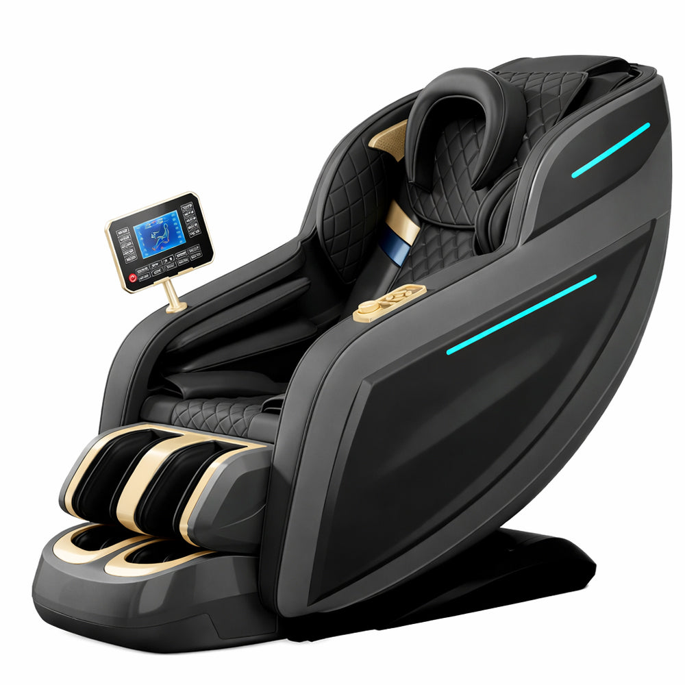 Se Massagestol 3D med kropsscanning SL-skinne lufttryksmassage varme i ben/lænd & Zero Gravity - Model 988Q6 ✔ Kæmpe udvalg i Satana - Køb online på udsalg og tilbud lige nu ✔ Billig fragt og hurtig levering - Varenummer: Satana-43407996026958 på lager - Udsalg på Personlig pleje > Krop > Op til 57% rabat - Kendte mærker på udsalg – over 1.329 brands