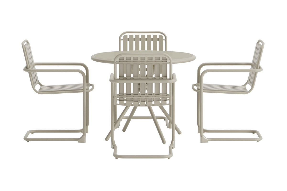 Se VENTURE HOME Chios havesæt, m. 1 bord og 4 stole - glas og beige aluminium, polypropylen, stål ❤ Kæmpe udvalg i Venture Design - Køb online på udsalg og tilbud lige nu ❤ Billig fragt og hurtig levering - Varenummer: Boboonline-126735 og barcode / Ean: 7340220870292 på lager - Udsalg på Havemøbelsæt,
Udendørs møbler,
Havemøbelsæt,
Terrasse og have,
Havemøbelsæt,
Alle ude Store besparelser – op til 71% - Et af Danmarks største udvalg – 2.739+ brands
