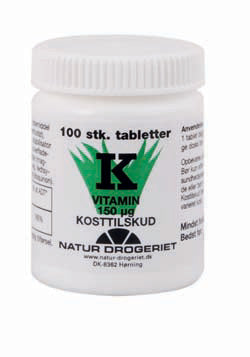 Se ND K1-vitamin 150 ug ✔ Kæmpe udvalg i Natur Drogeriet A/S - Køb online på udsalg og tilbud lige nu ✔ Billig fragt • Hurtig levering - Varenummer: Helsegrossisten-12506 og 5703137040103 på lager - Udsalg på Sundhed > K-vitamin > Spar helt op til 57% - Stort udsalg på over 739 mærker