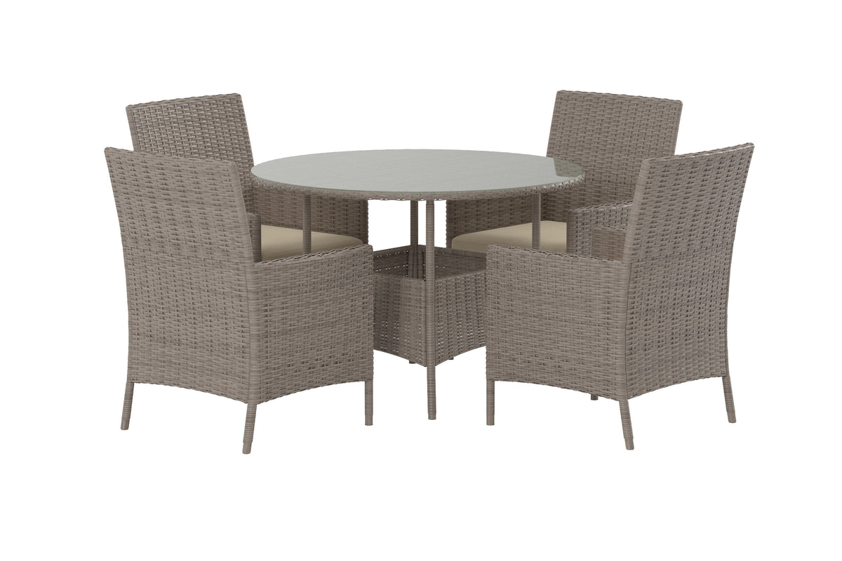 Se VENTURE HOME Lefkas havesæt, m. 1 rund bord, 4 stole, hynder - glas og brun rattan og stål ❤ Kæmpe udvalg i Venture Design - Køb online på udsalg og tilbud lige nu ❤ Lav fragtpris og hurtig levering - Varenummer: Boboonline-126731 og barcode / Ean: 7340220864055 på lager - Udsalg på Havemøbelsæt,
Udendørs møbler,
Havemøbelsæt,
Terrasse og have,
Havemøbelsæt,
Alle ude Spar stort – op til 71% - Over 2.739 kendte mærker online