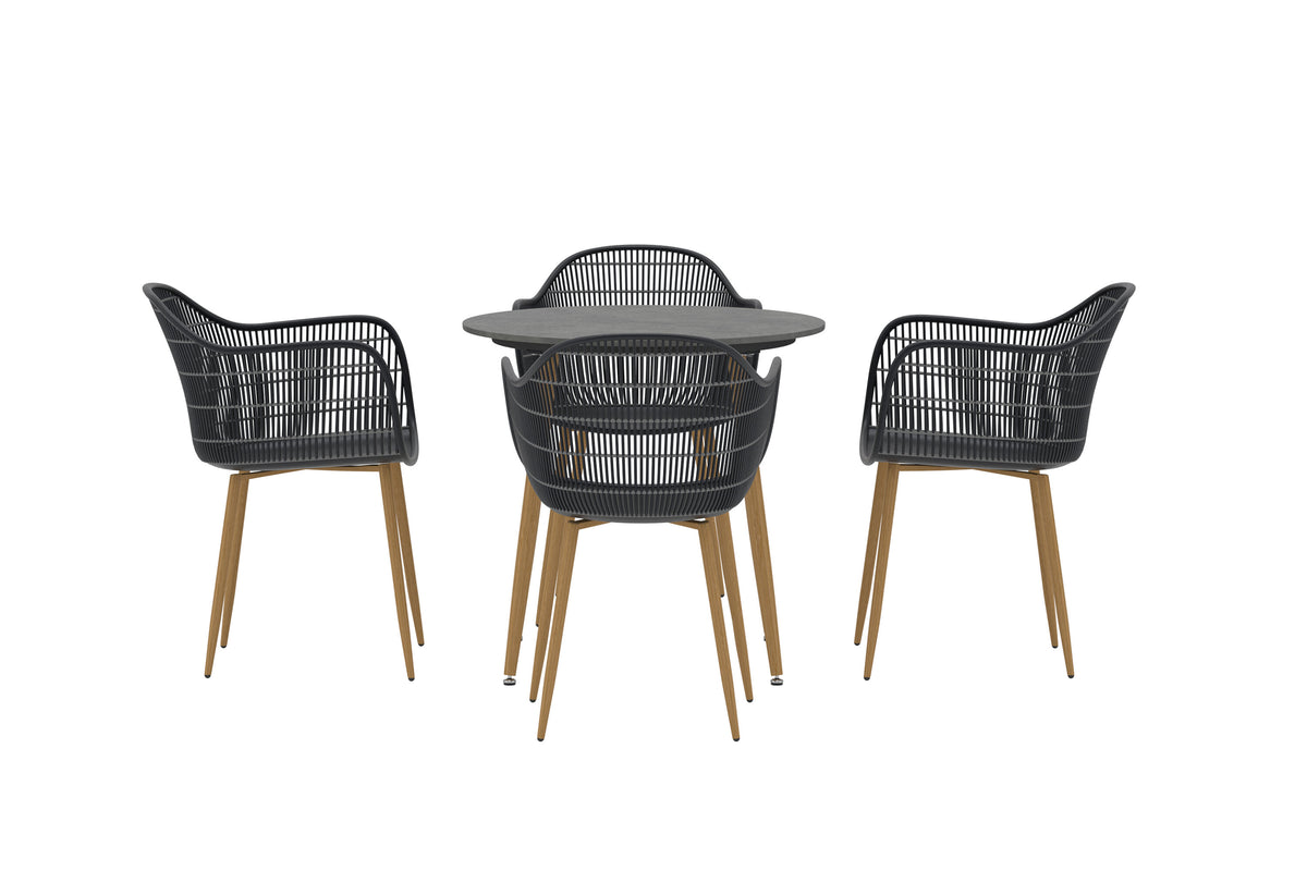 Se VENTURE HOME Anafi havesæt, m. 1 bord og 4 stole - mørkegrå keramik, sort polypropylen og natur stål ❤ Kæmpe udvalg i Venture Design - Køb online på udsalg og tilbud lige nu ❤ Billig fragt • Hurtig levering - Varenummer: Boboonline-126733 og barcode / Ean: 7340220870933 på lager - Udsalg på Havemøbelsæt,
Terrasse og have,
Udendørs møbler,
Havemøbelsæt,
Havemøbelsæt,
Alle ude Op til 63% rabat - 2.739 brands med vilde rabatter