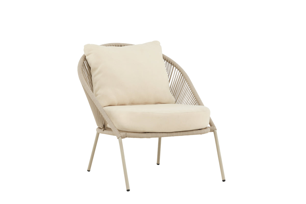 Se VENTURE HOME Lindos udendørs loungestol - beige polyester og beige stål ❤ Kæmpe udvalg i Venture Design - Køb online på udsalg og tilbud lige nu ❤ Super billig fragt og lynhurtig levering - Varenummer: Boboonline-126760 og barcode / Ean: 7340220875655 på lager - Udsalg på Udendørs møbler,
Udendørs loungemøbler,
Terrasse og have,
Udendørs loungemøbler,
Alle udendørs møbler Spar stort – op til 53% - Eksklusivt udsalg på over 2.739 brands