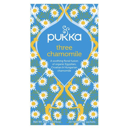 Se Pukka Three Chamomile Te 20 br. ✔ Kæmpe udvalg i Pukka - Køb online på udsalg og tilbud lige nu ✔ Meget billig fragt og hurtig levering - Varenummer: Helsegrossisten-21540 og på lager - Udsalg på Mad & drikke > > Store besparelser – op til 71% - Udsalg på mere end 2.281 populære mærker