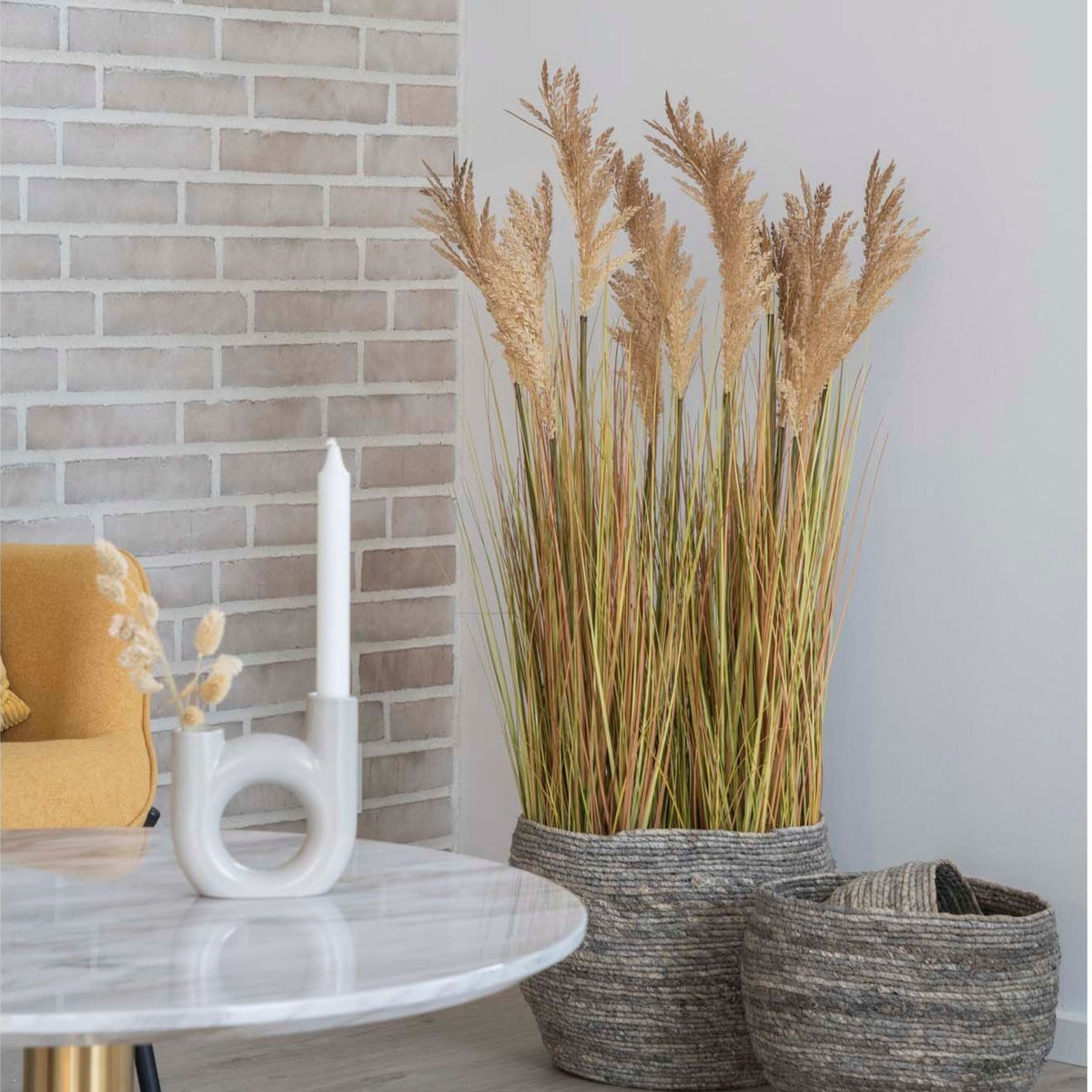 Se Sorghum Græs - Kunstig plante, højde 110 cm. ❤ Kæmpe udvalg i 3-nordic - Køb online på udsalg og tilbud lige nu ❤ Hurtig levering til lave fragtpriser - Varenummer: 3-nordic-4600 og barcode / Ean: 5713917008766 på lager - Udsalg på Boligtilbehør - Accessories Op til 63% rabat - Over 1.329 brands på online udsalg